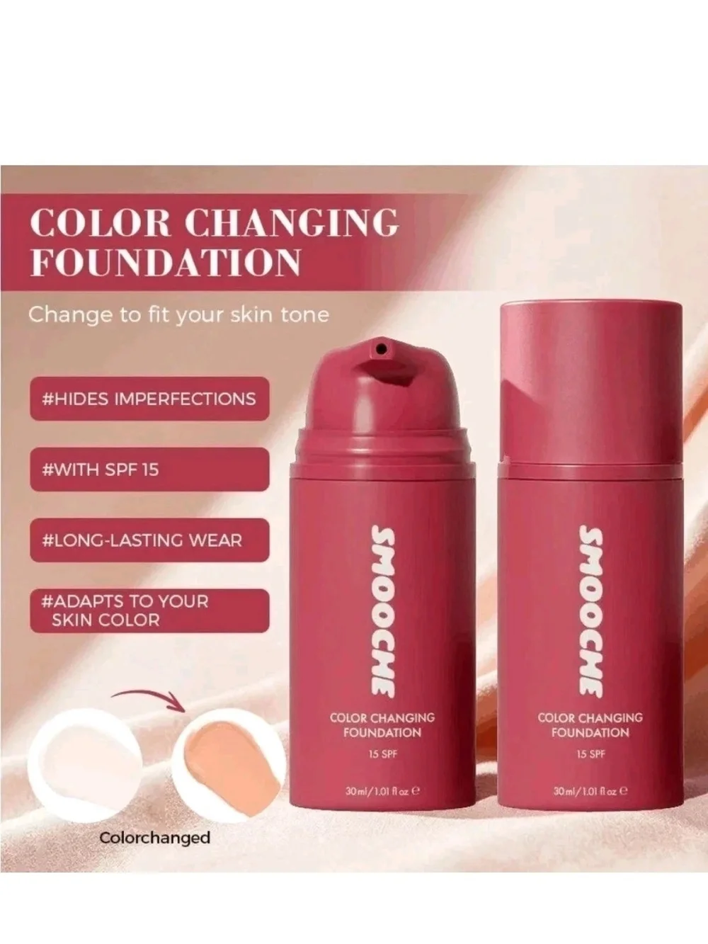 Color Changing Foundation - Korean Skin Care For All Skin Tones